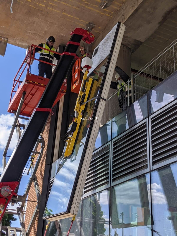 Sistema comercial de parede cortina unitizada para projeto de construção TP-CW-UT013